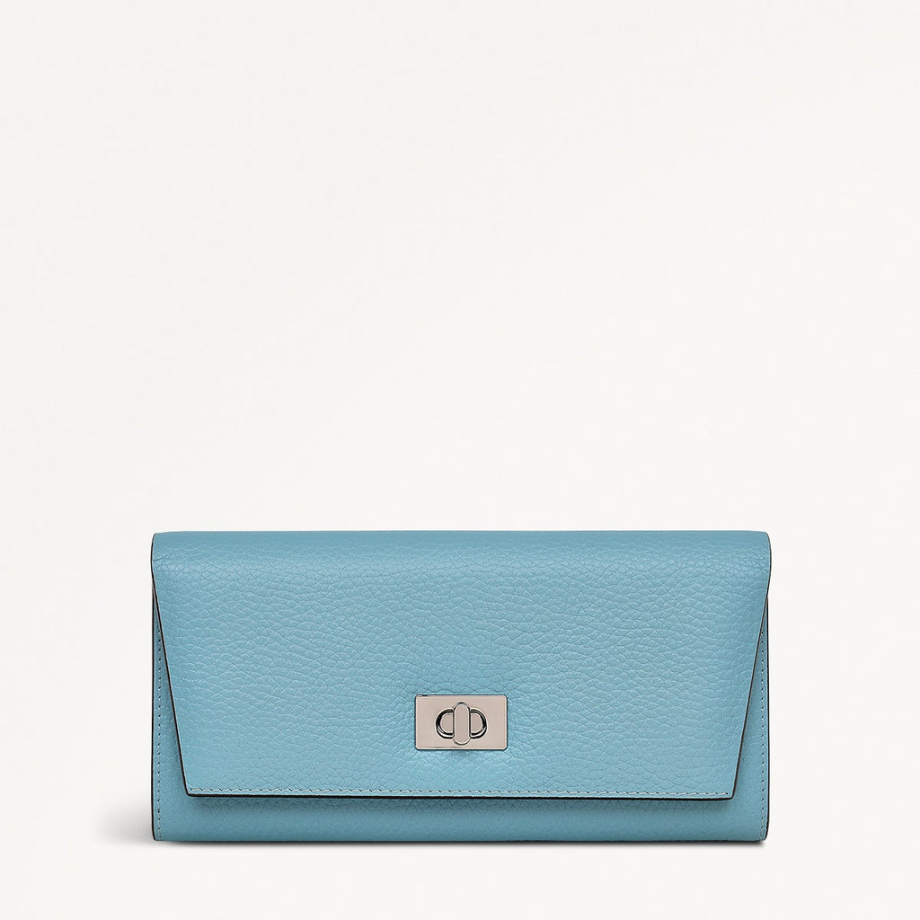 Brook Avenue Leather Large Flapover Wallet in Cameo - 111765