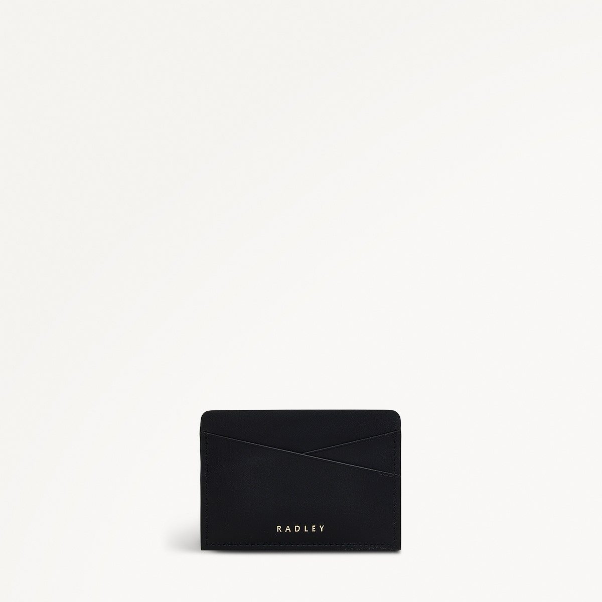 Holmes Avenue Leather Small Card Holder in Black - 111772