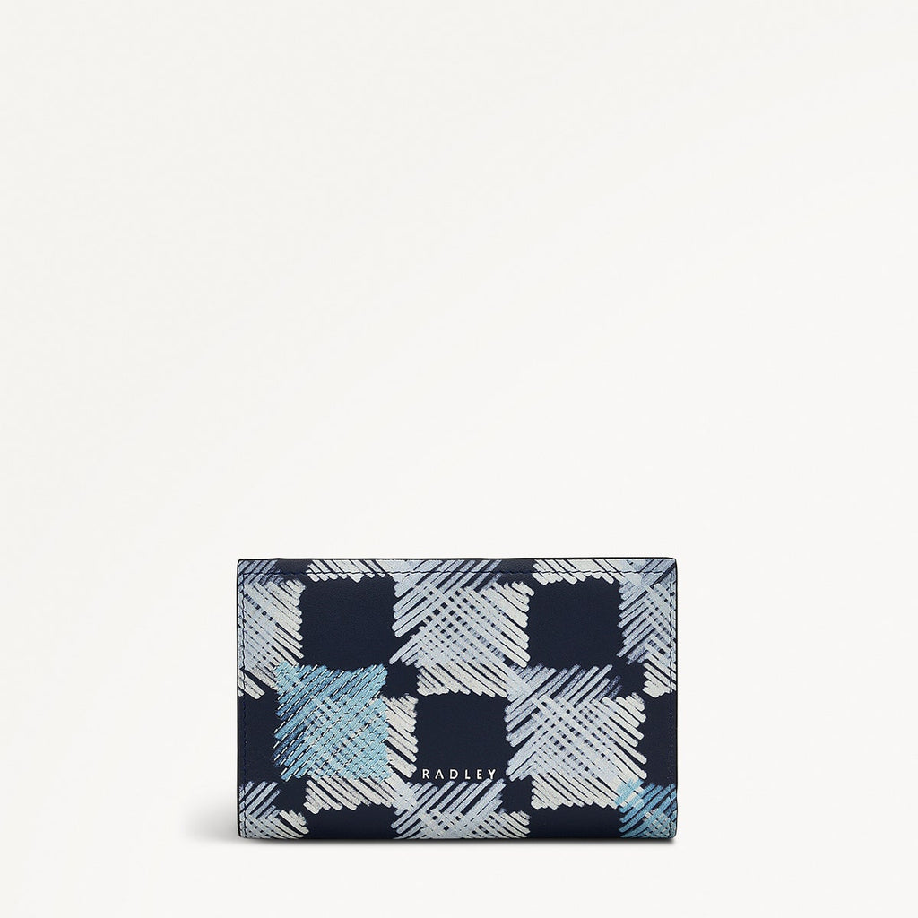 Check Me Out Leather Medium Bifold Wallet in Ink - 111778