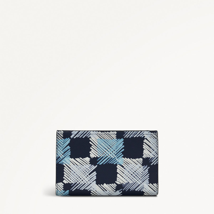 Check Me Out Leather Medium Bifold Wallet in Ink - 111778