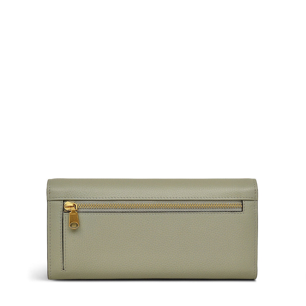 Radley Cookie Cutter - Protect Leather Large Flapover Wallet in Drizzle - 111781