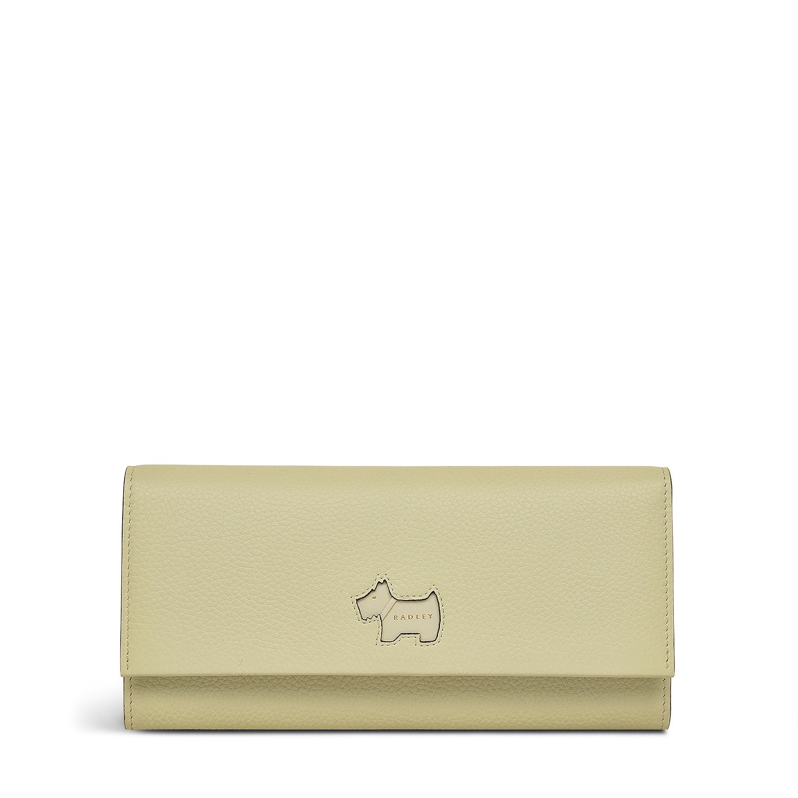 Radley Cookie Cutter - Protect Leather Large Flapover Wallet in Parchment - 111782