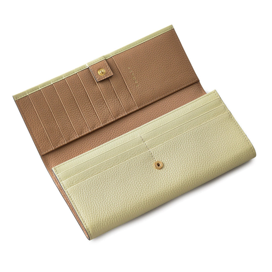 Radley Cookie Cutter - Protect Leather Large Flapover Wallet in Parchment - 111782