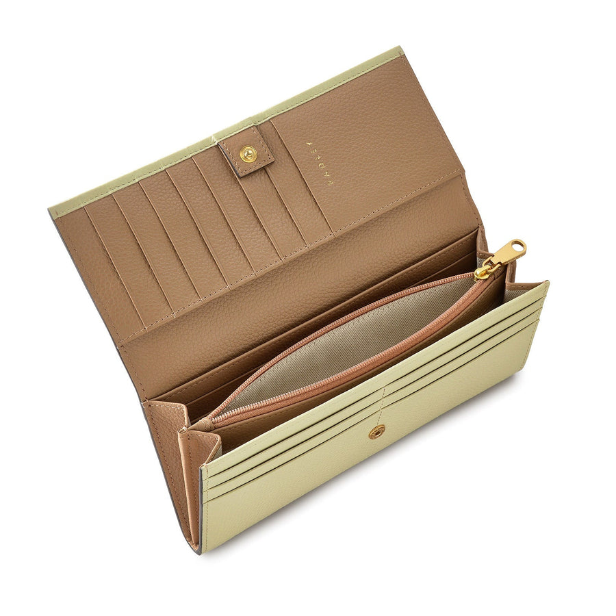 Radley Cookie Cutter - Protect Leather Large Flapover Wallet in Parchment - 111782