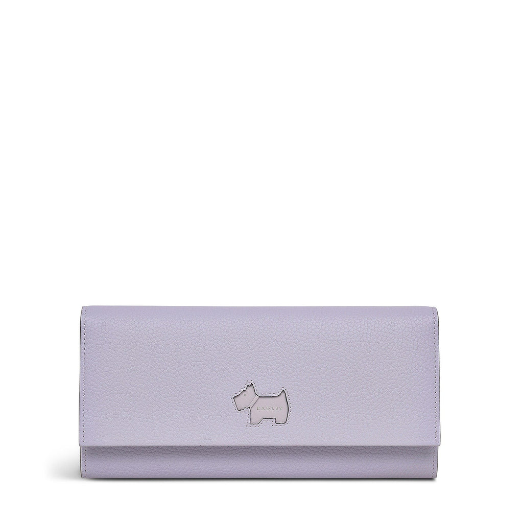 Radley Cookie Cutter - Protect Leather Large Flapover Wallet in Bellflower - 111783