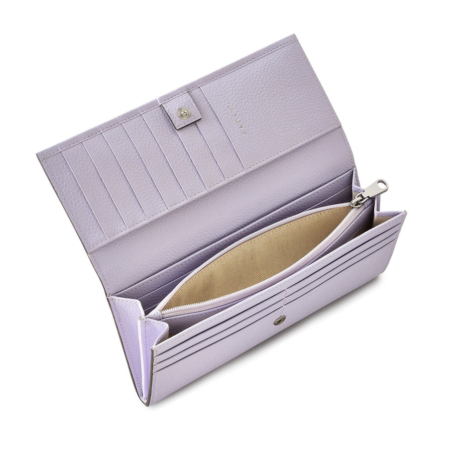 Radley Cookie Cutter - Protect Leather Large Flapover Wallet in Bellflower - 111783