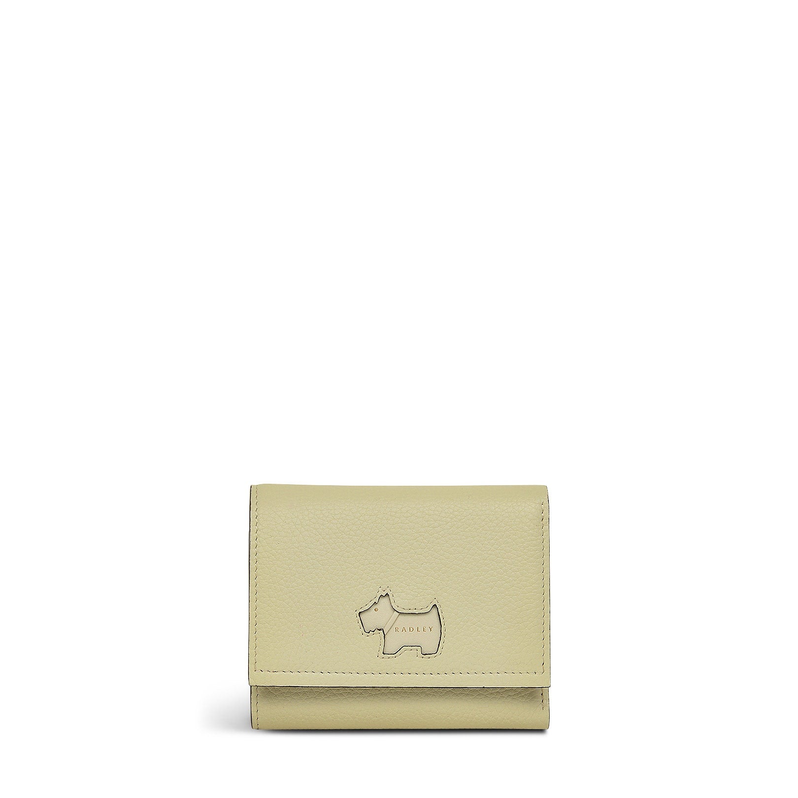 Radley Cookie Cutter - Protect Leather Small Flapover Wallet in Parchment - 111785