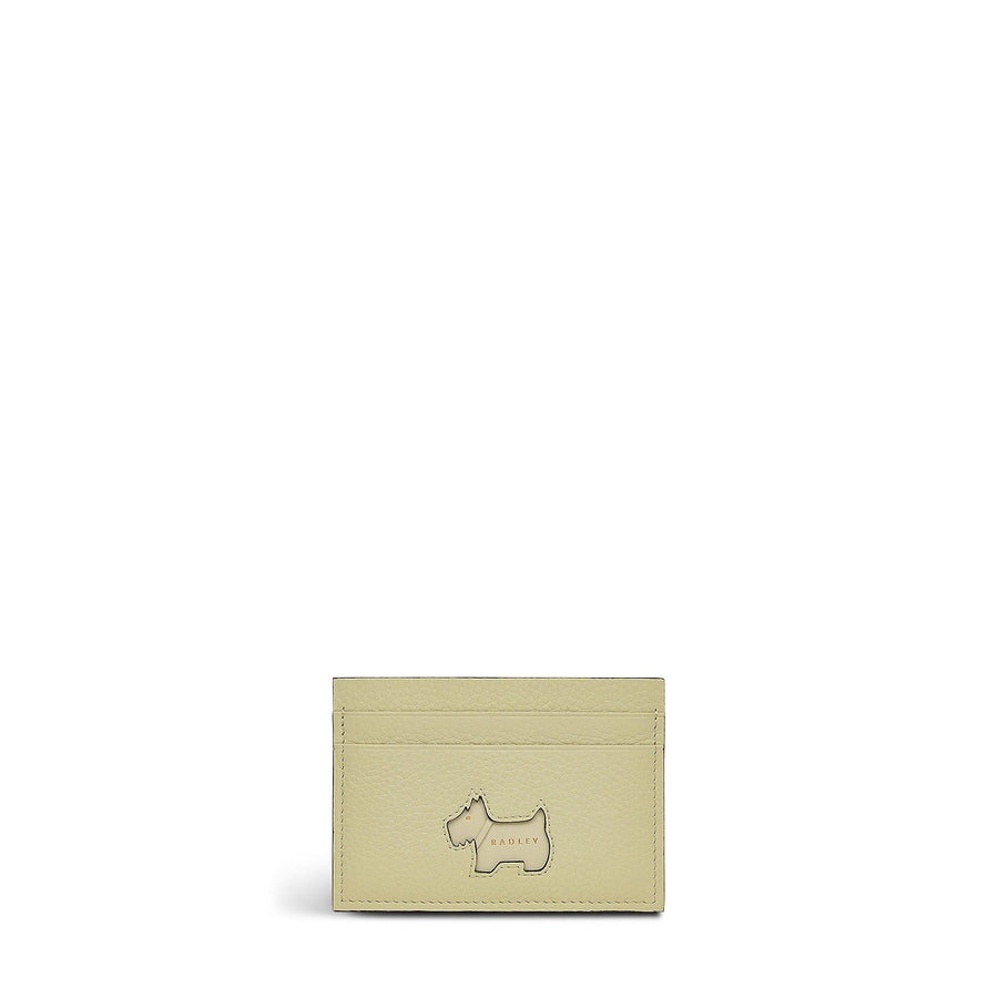 Radley Cookie Cutter - Protect Leather Small Card Holder in Parchment - 111787