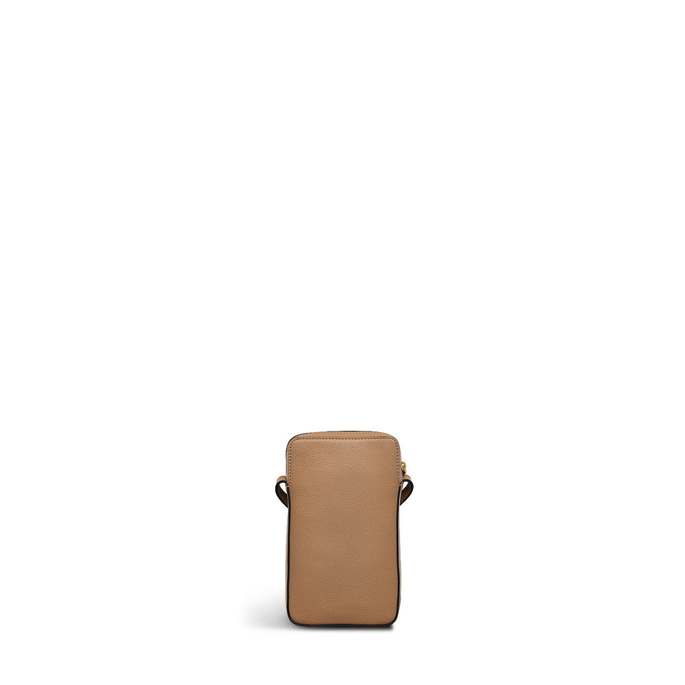 Radley Cookie Cutter - Protect Leather Medium Phone Cross Body Bag in Biscuit - 111791
