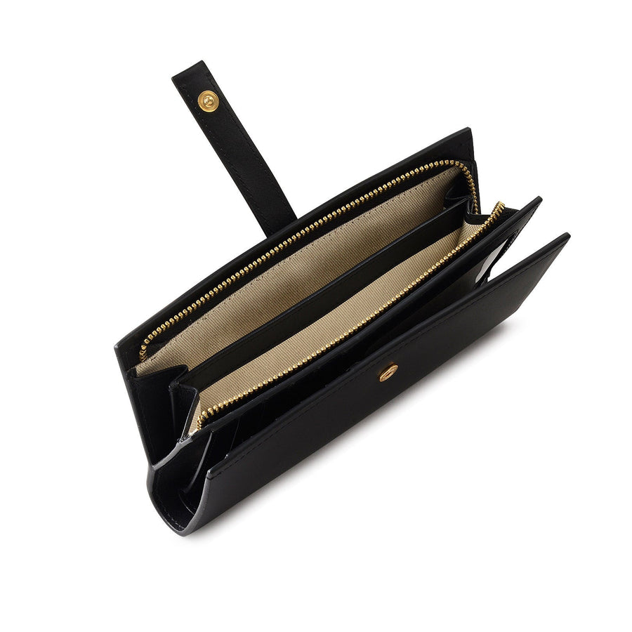 Arnold Row Leather Large Bifold Wallet in Black - 111793