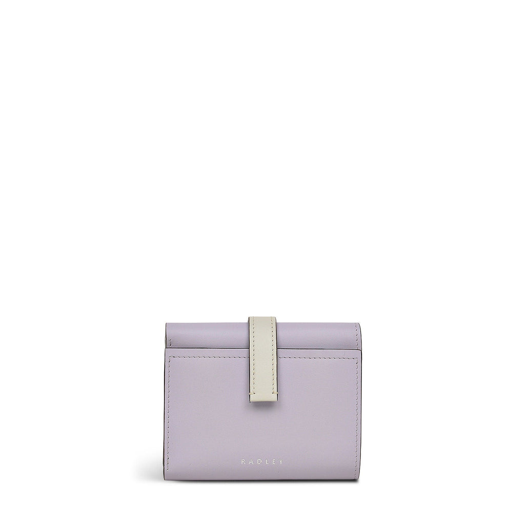 Arnold Row Leather Small Trifold Wallet in Bellflower - 111795