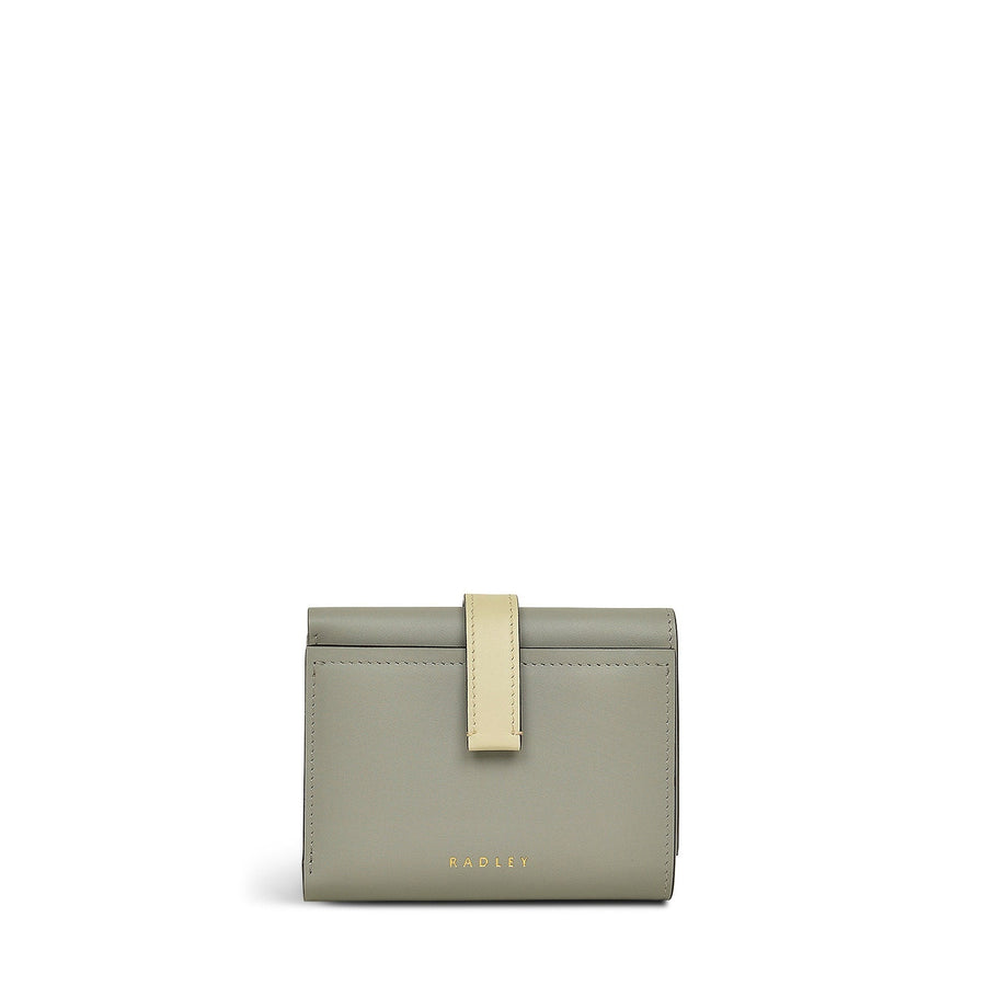 Arnold Row Leather Small Trifold Wallet in Drizzle - 111797