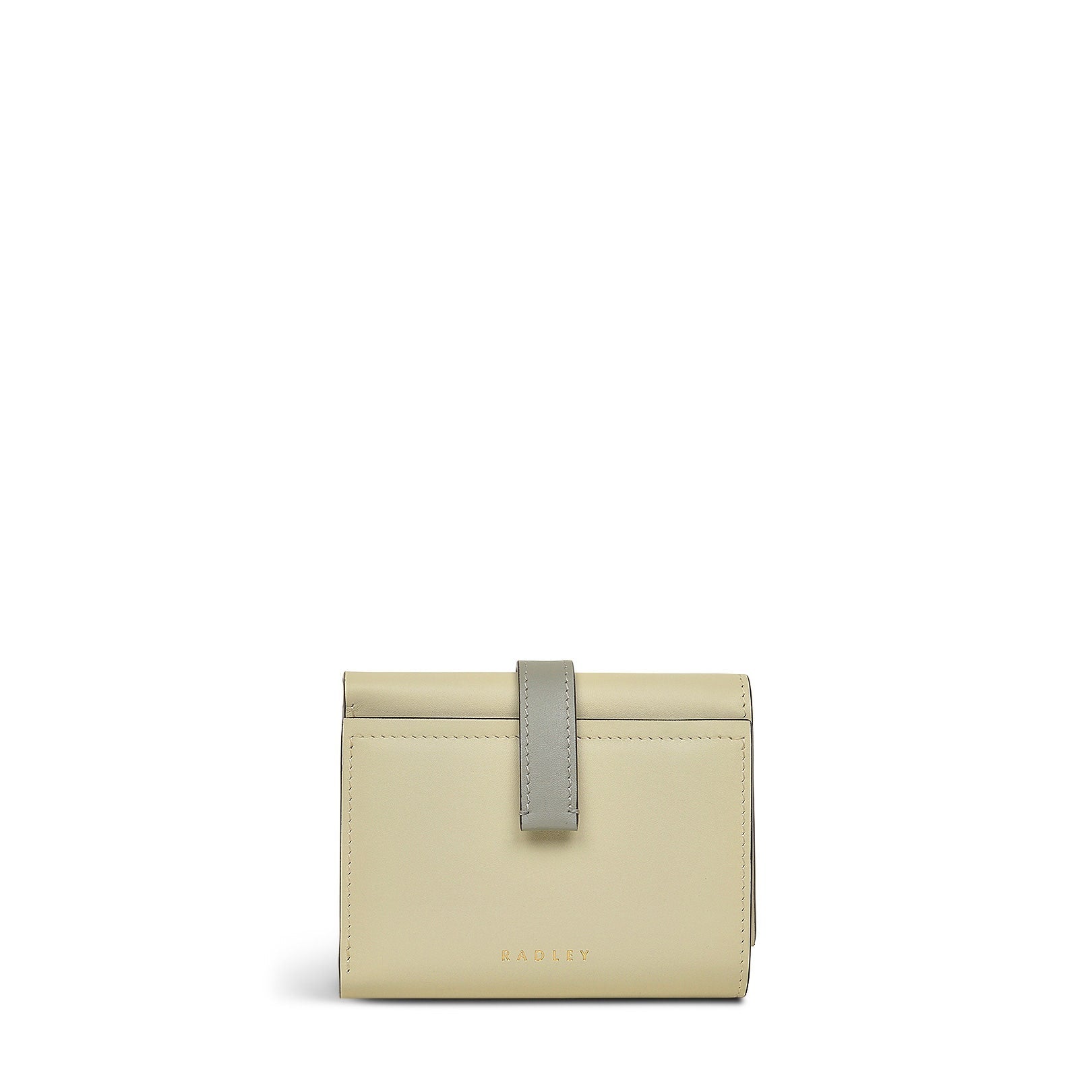 Arnold Row Leather Small Trifold Wallet in Parchment - 111798