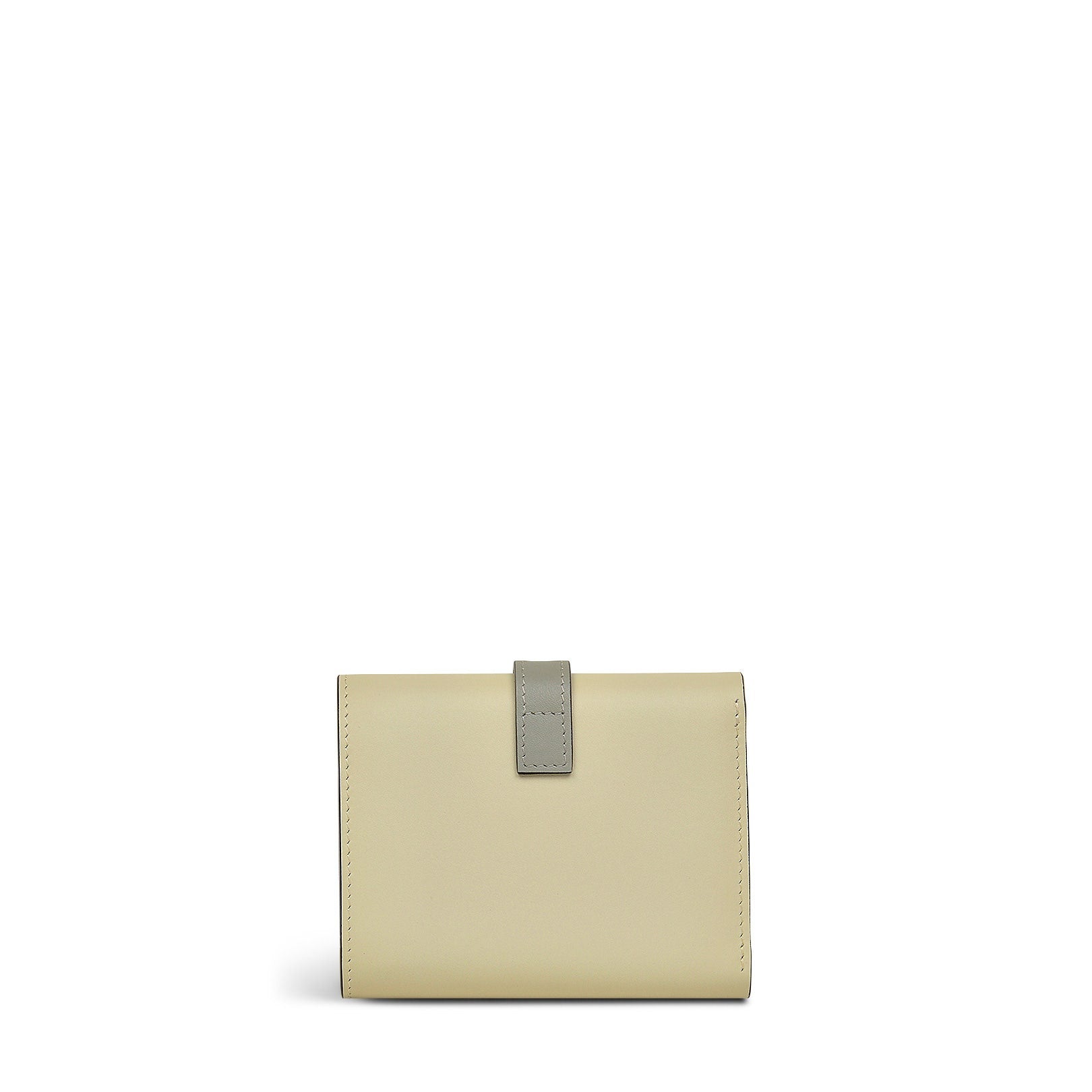 Arnold Row Leather Small Trifold Wallet in Parchment - 111798