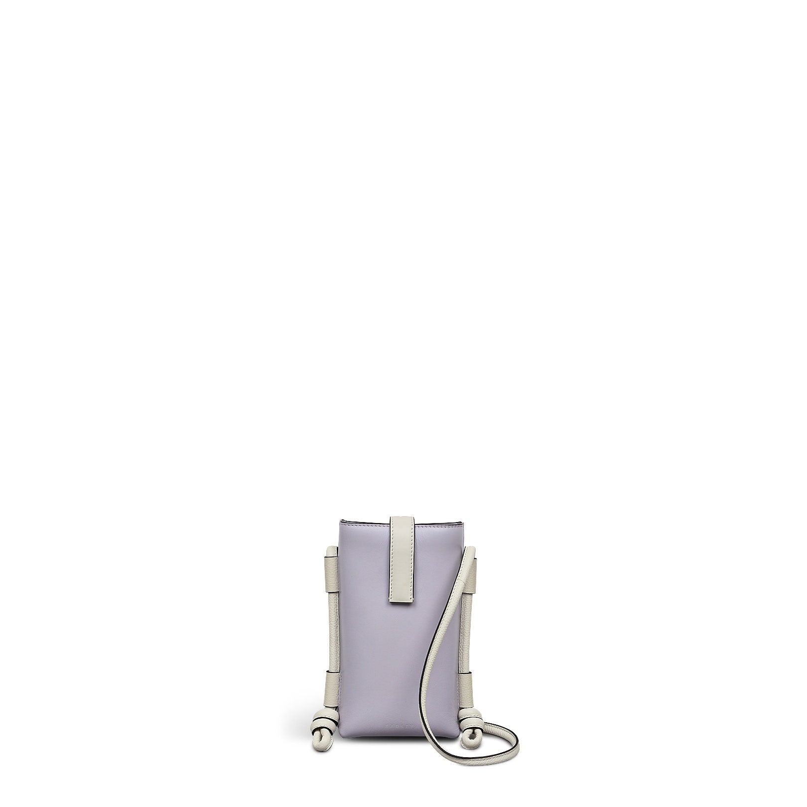 Arnold Row Leather Medium Phone Cross Body Bag in Bellflower - 111799