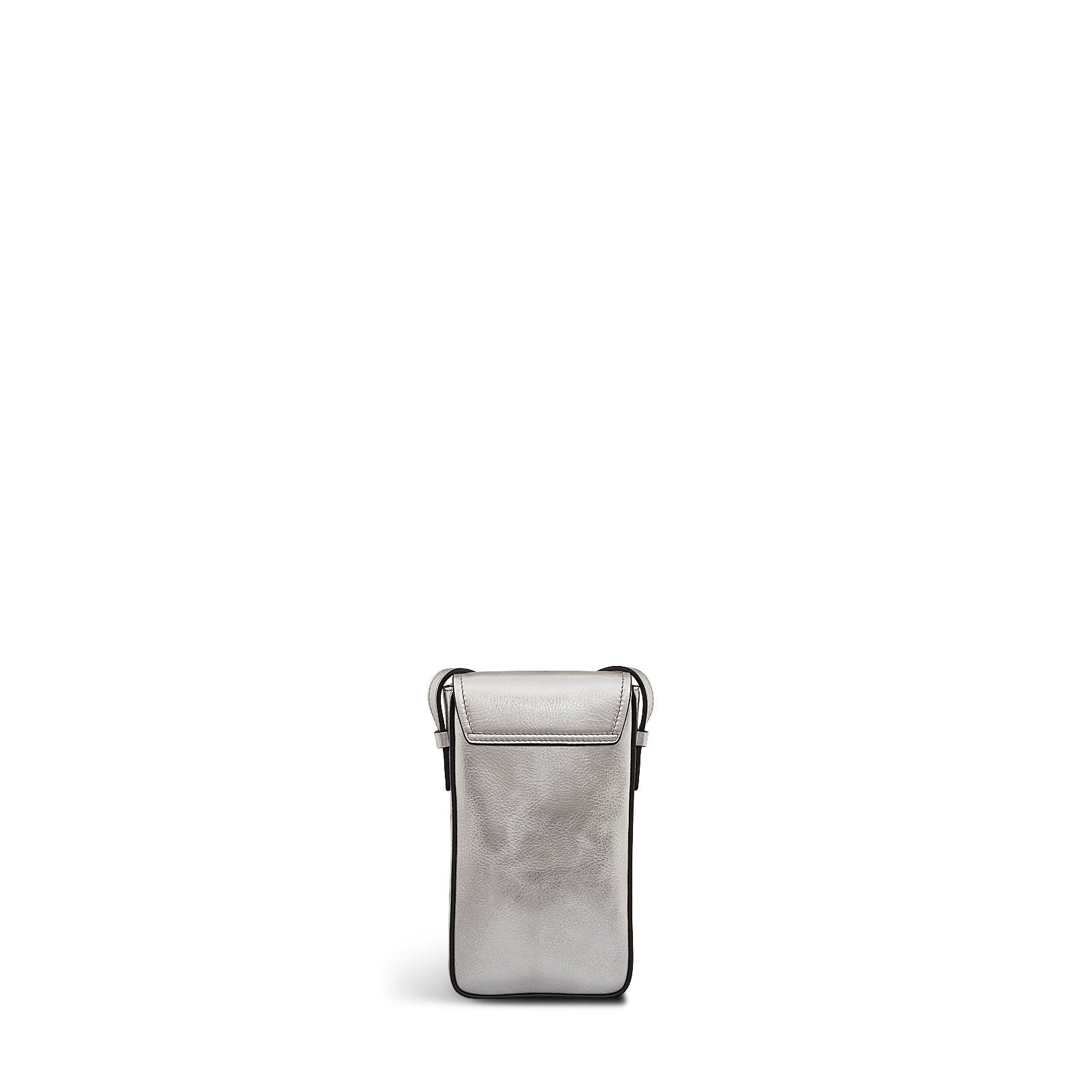 Southland Avenue Leather Medium Phone Cross Body Bag in Silver - 111803