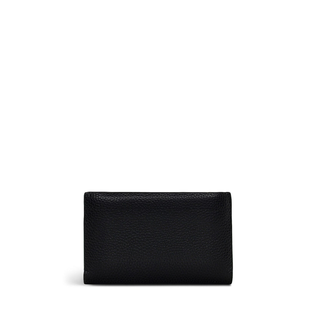 Newton Avenue Leather Medium Bifold Wallet in Black - 111805
