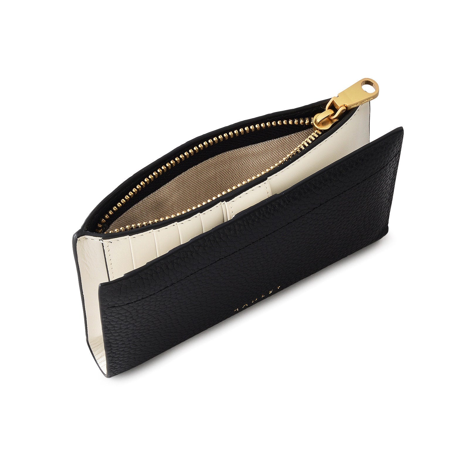 Newton Avenue Leather Medium Bifold Wallet in Black - 111805