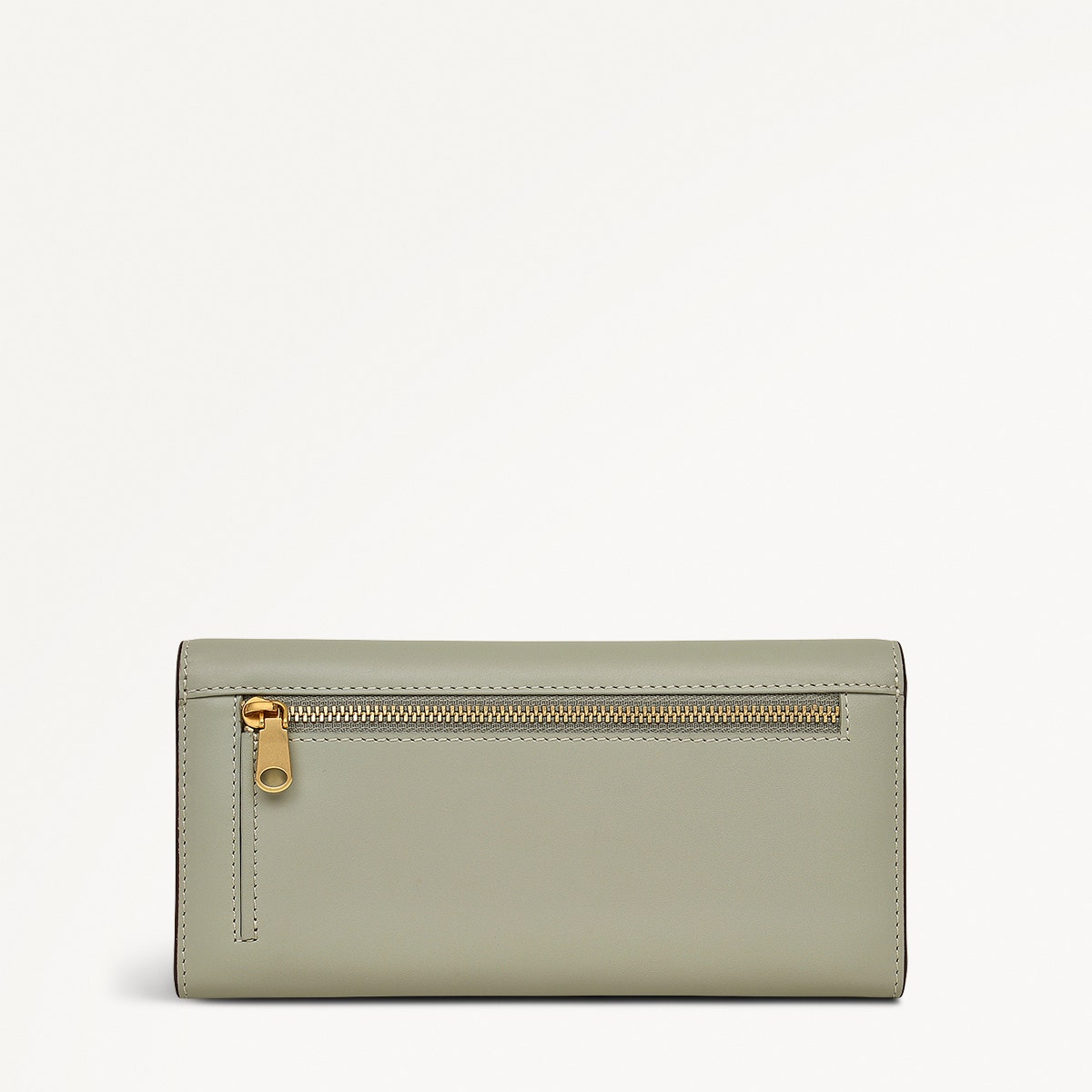 Face To Face Leather Large Flapover Wallet in Drizzle - 111809