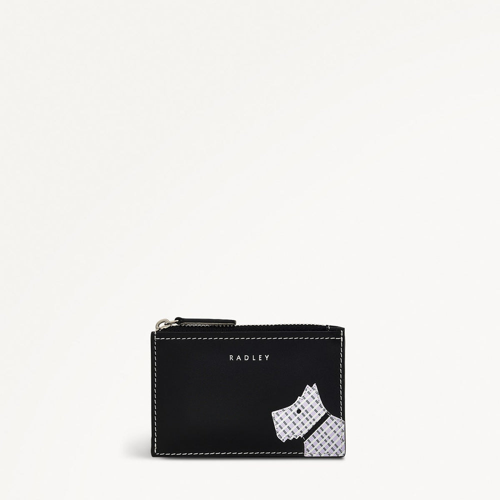 Face To Face - Check Small Ziptop Coin Purse - OSE10919