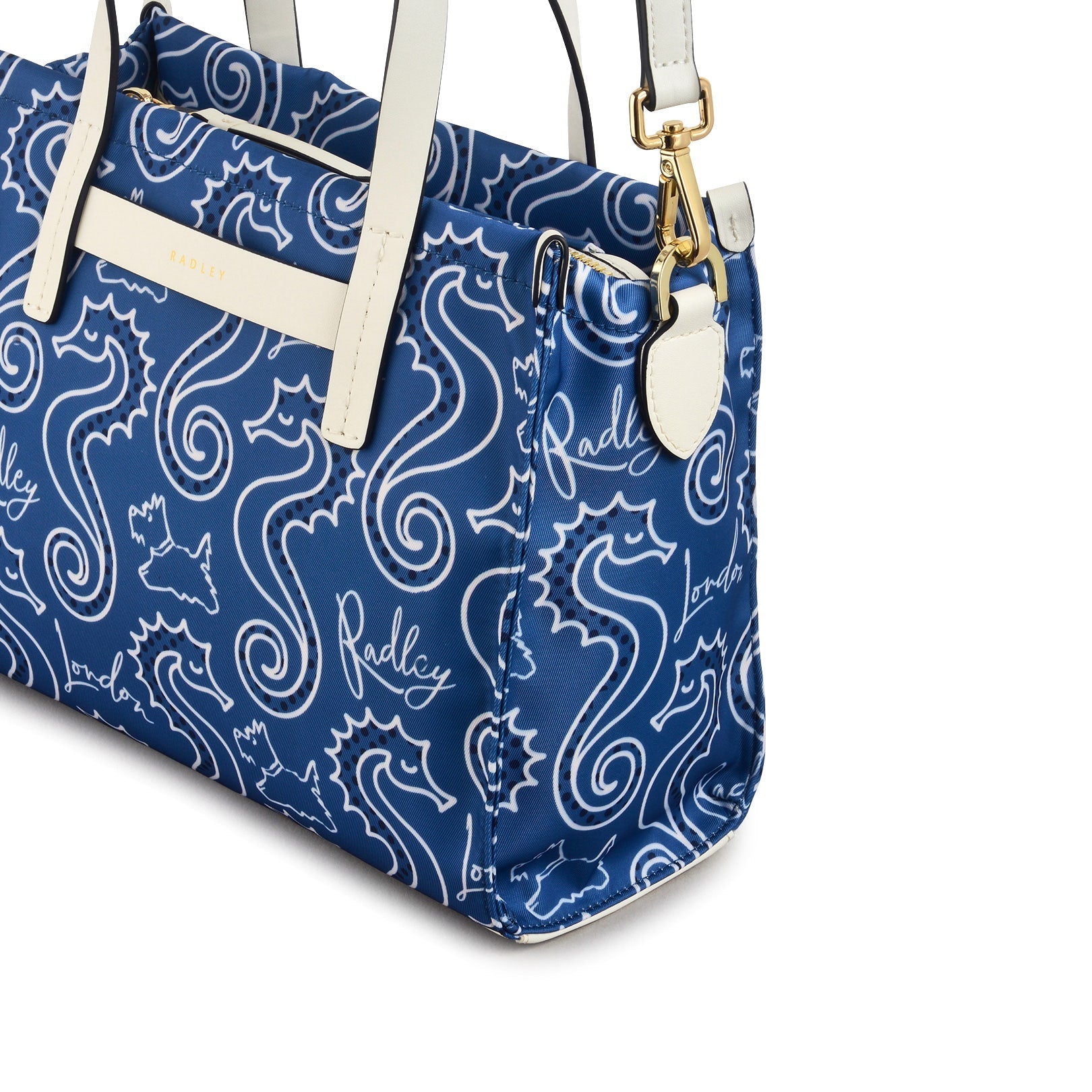 Finsbury Park Fabric Medium Ziptop Grab Bag in Boathouse - 111850