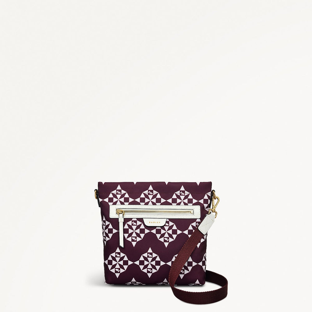 Finsbury Park - Calligraphy Small Ziptop Cross Body Bag - OHE24104