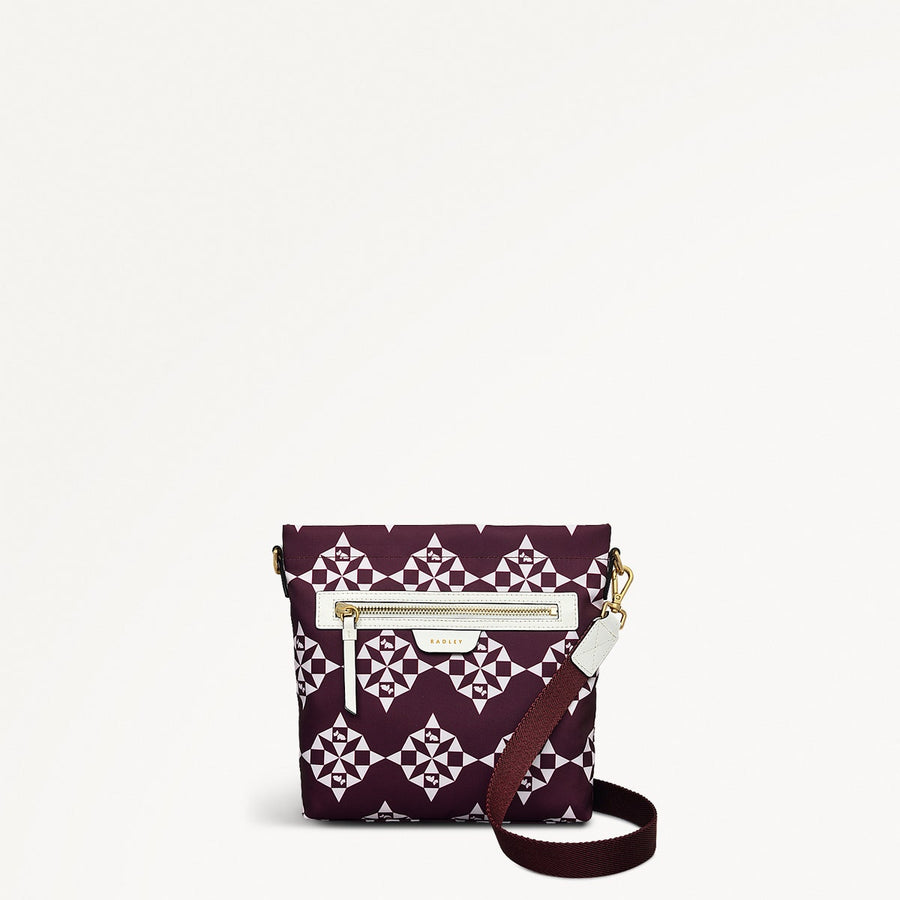 Finsbury Park - Calligraphy Small Ziptop Cross Body Bag - OHE24104