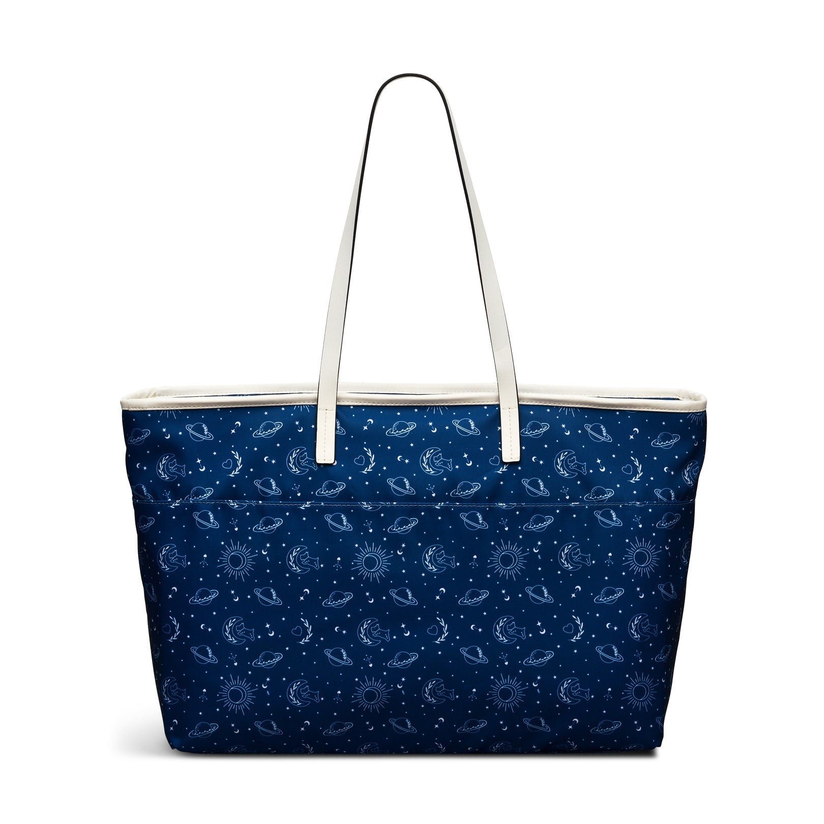 Finsbury Park Fabric Large Ziptop Shoulder Bag in Deepsea - 111854