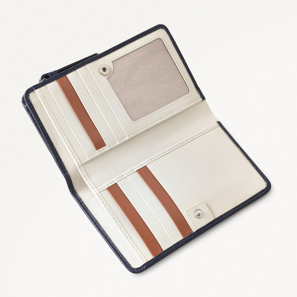 Loyal Radley Leather Medium Bifold Wallet in Ink - 111873