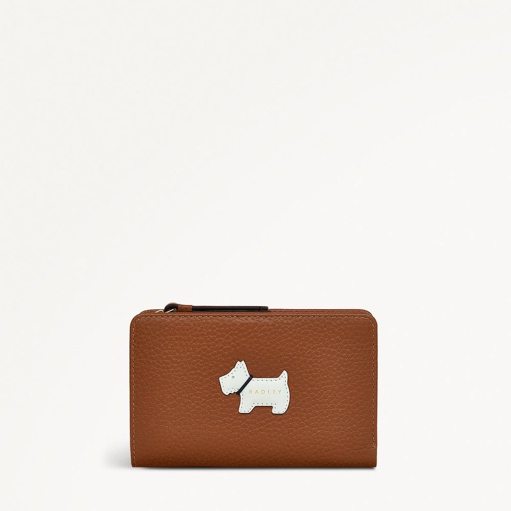 Loyal Radley Leather Medium Bifold Wallet in Indus Tan - 111874