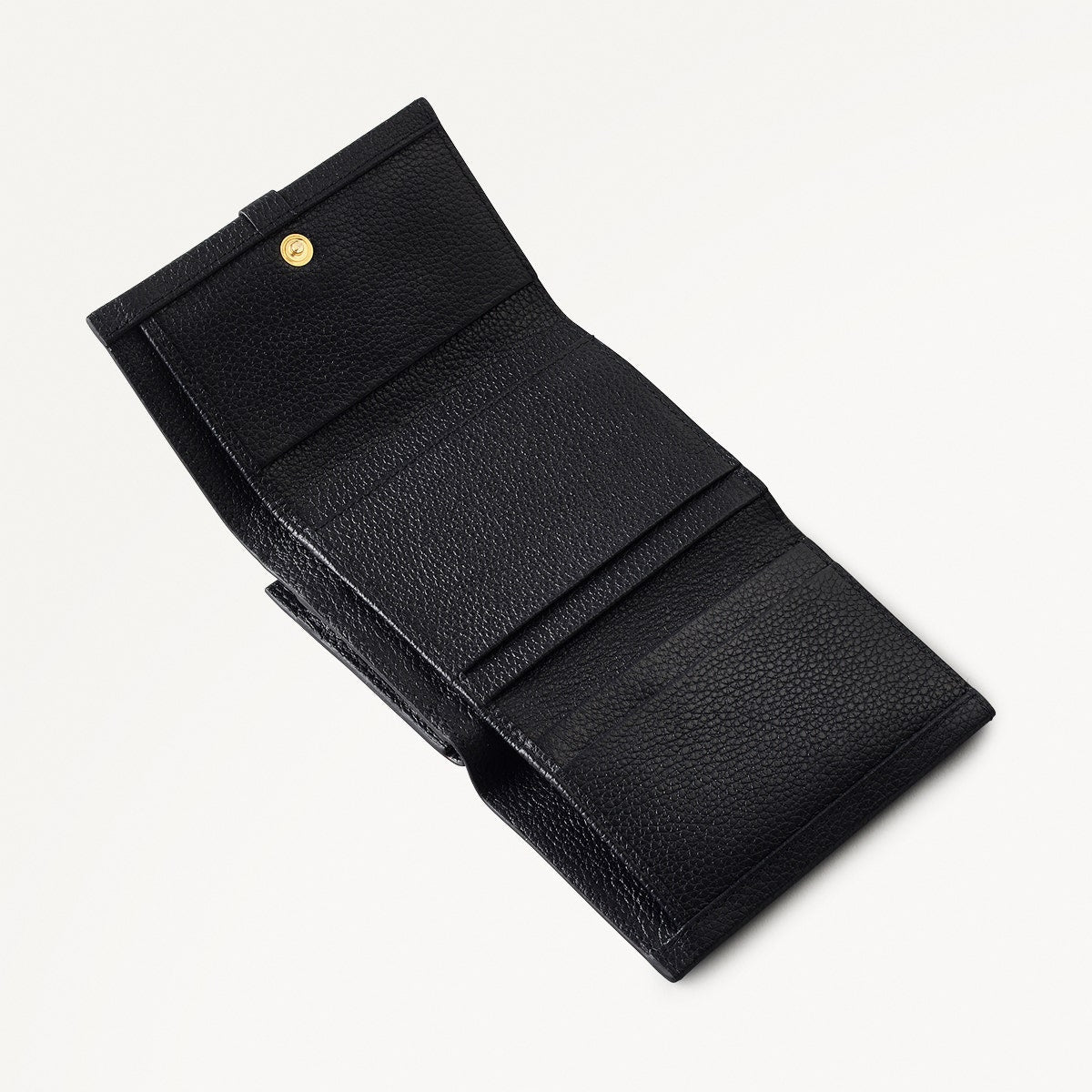 Sandler Way Leather Small Trifold Wallet in Black - 111875