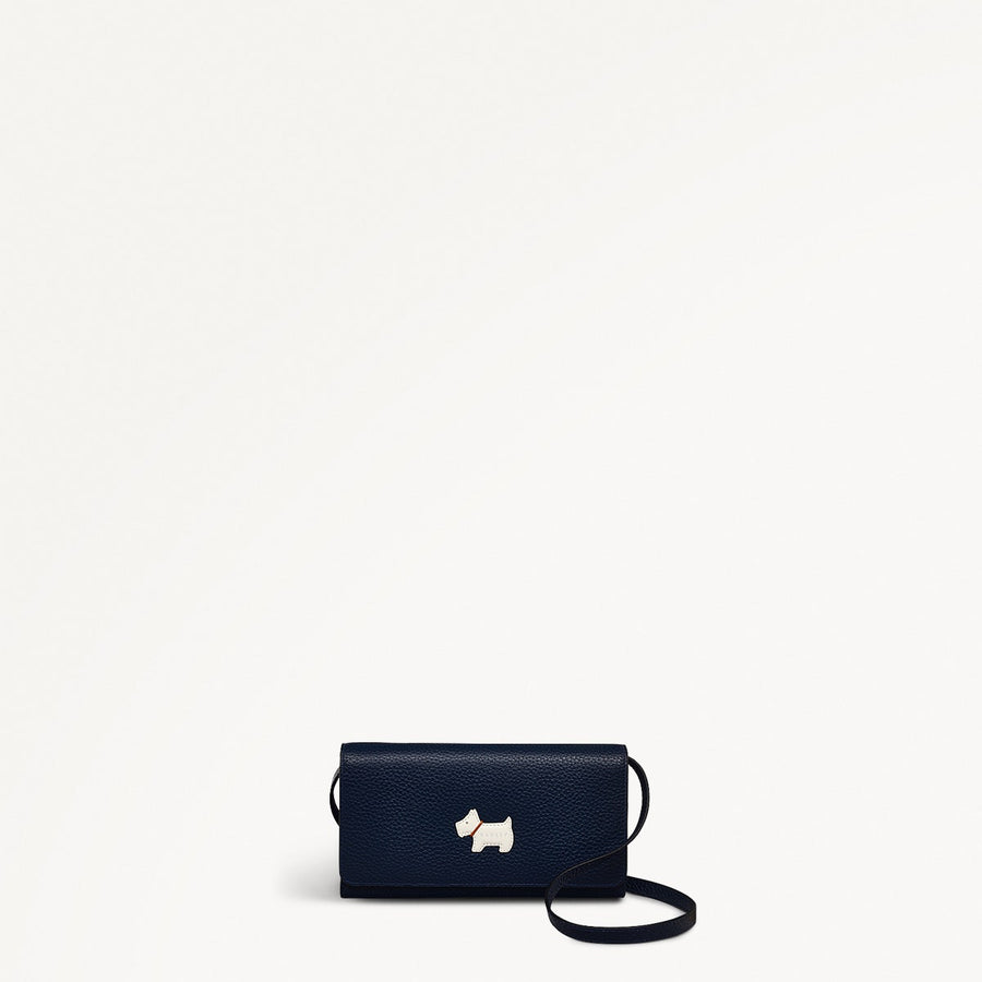Loyal Radley Leather Large Phone Cross Body Bag in Ink - 111880