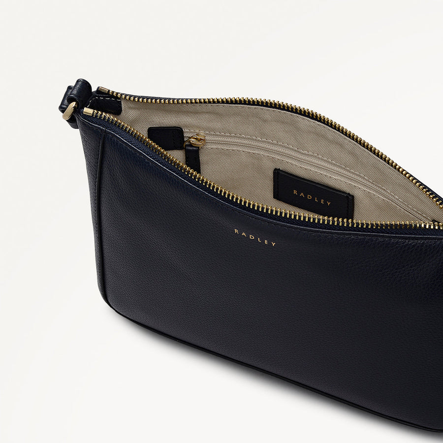 Kew Way Small Ziptop Cross Body Ink - 111882