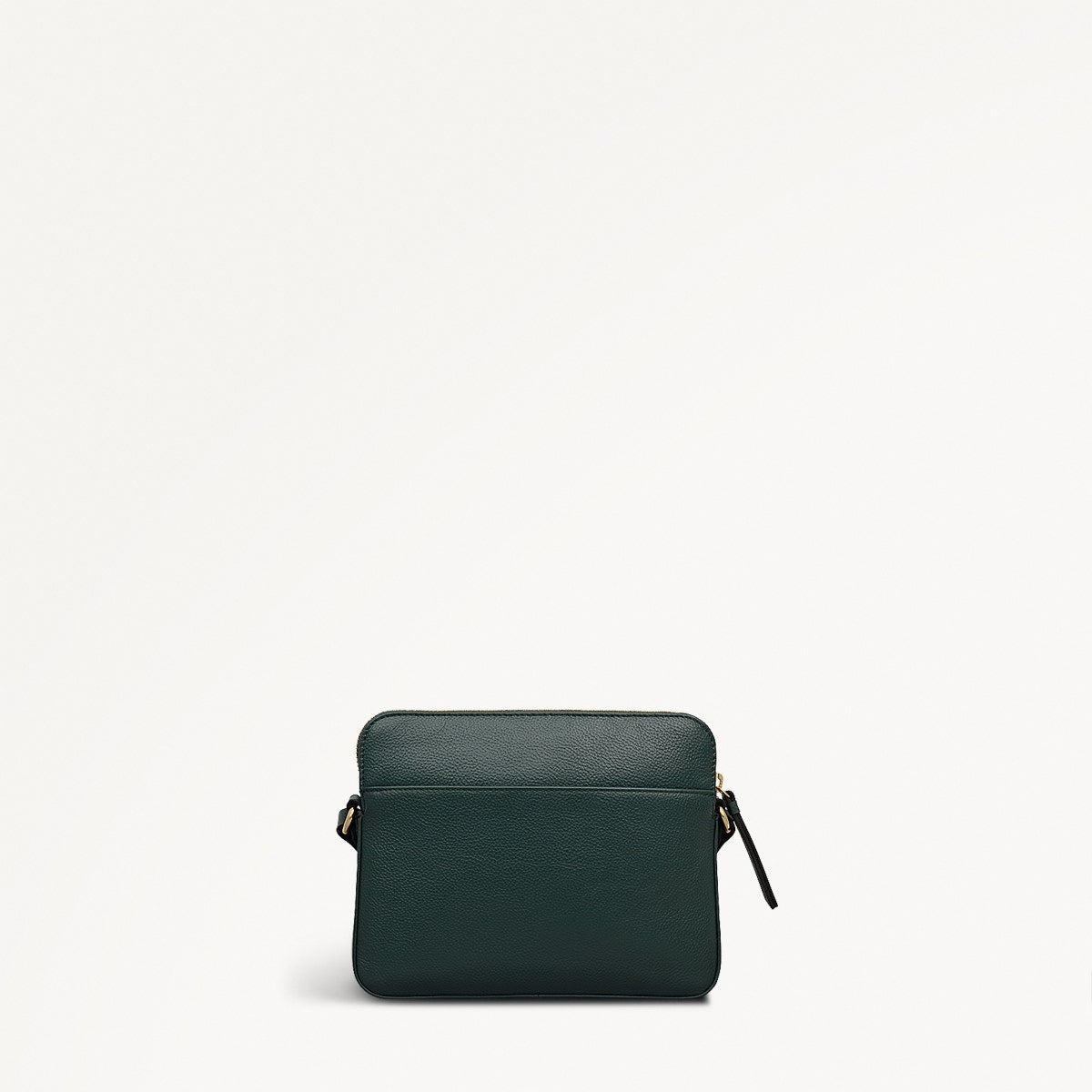 Redford Close Leather Small Ziptop Cross Body Bag in Cedar - 111898