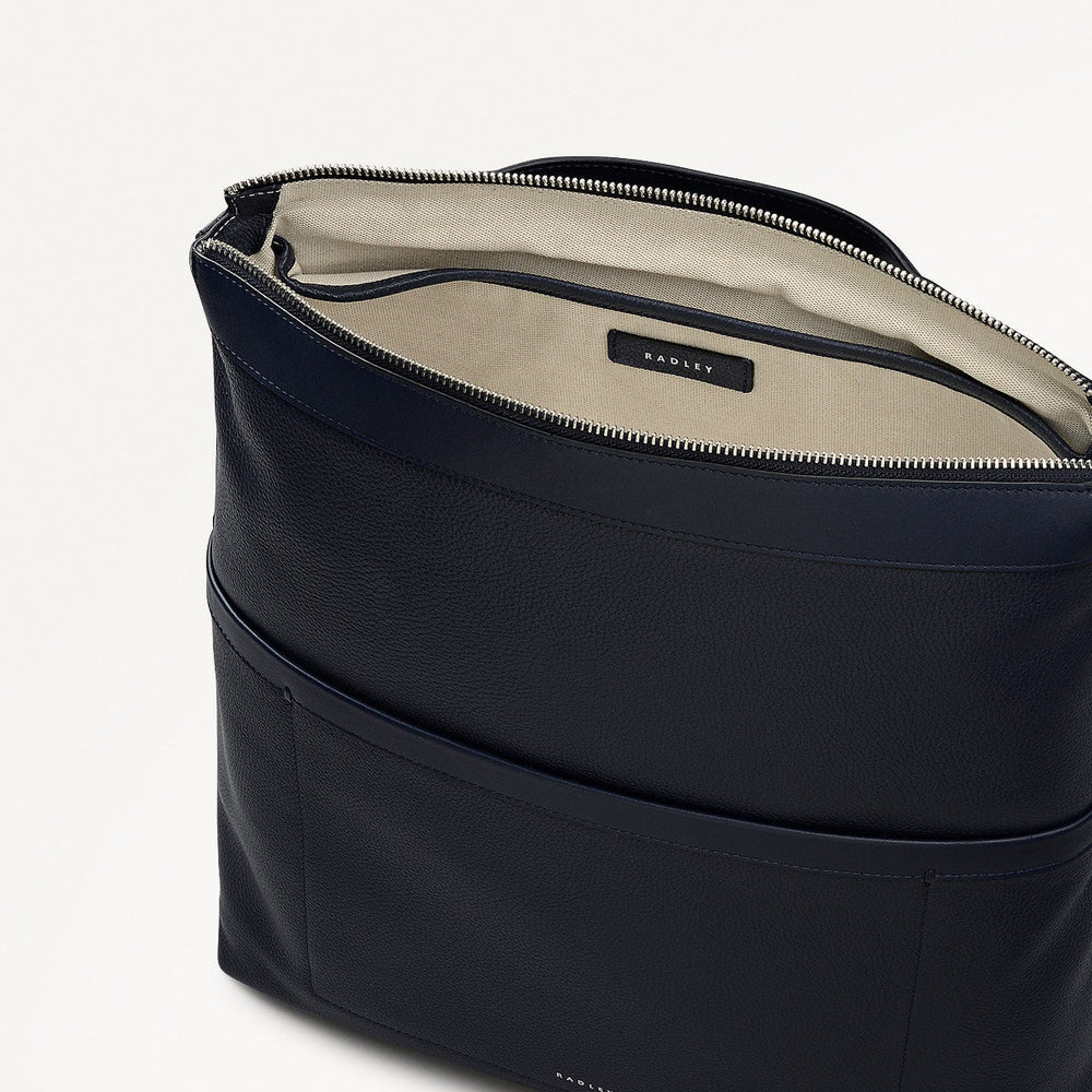 Alba Place Large Ziptop Backpack Ink - 111904