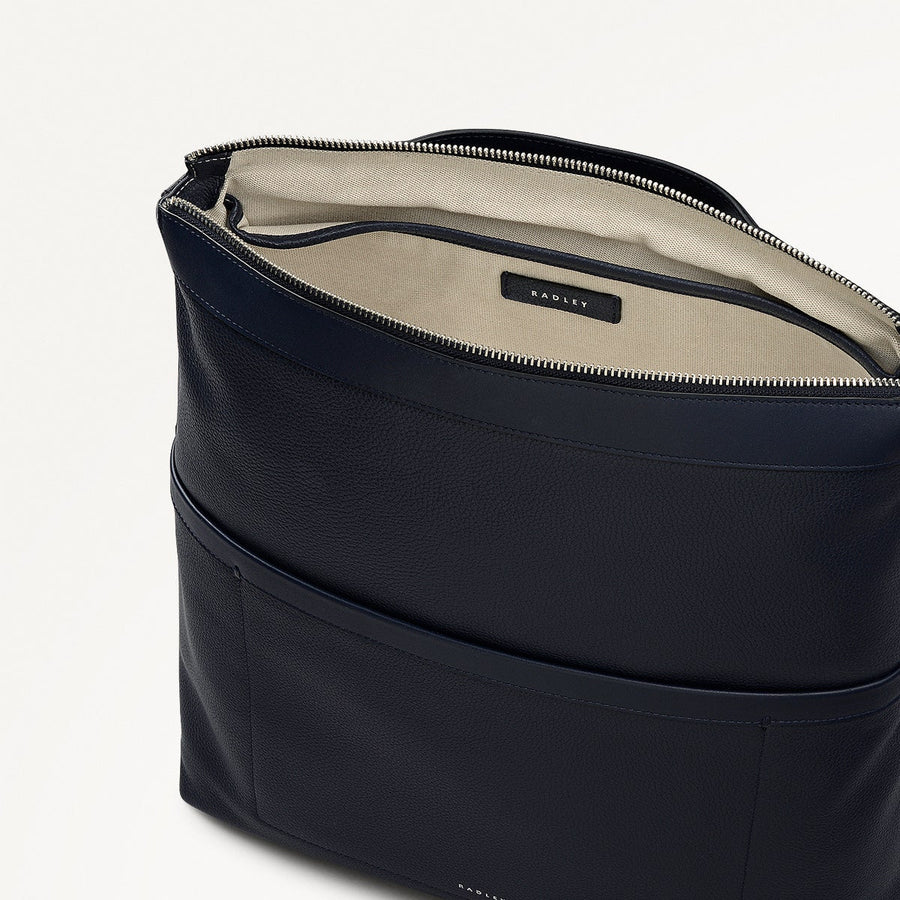 ALBA PLACE LARGE ZIPTOP BACKPACK INK