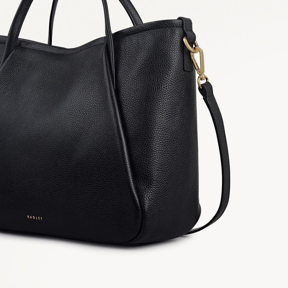 Black Medium Ziptop Grab Bag | Eastney Street AW25 | Radley London