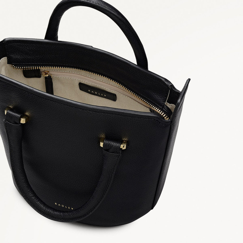 Golbourne Road Small Ziptop Grab Bag in Black - 111913