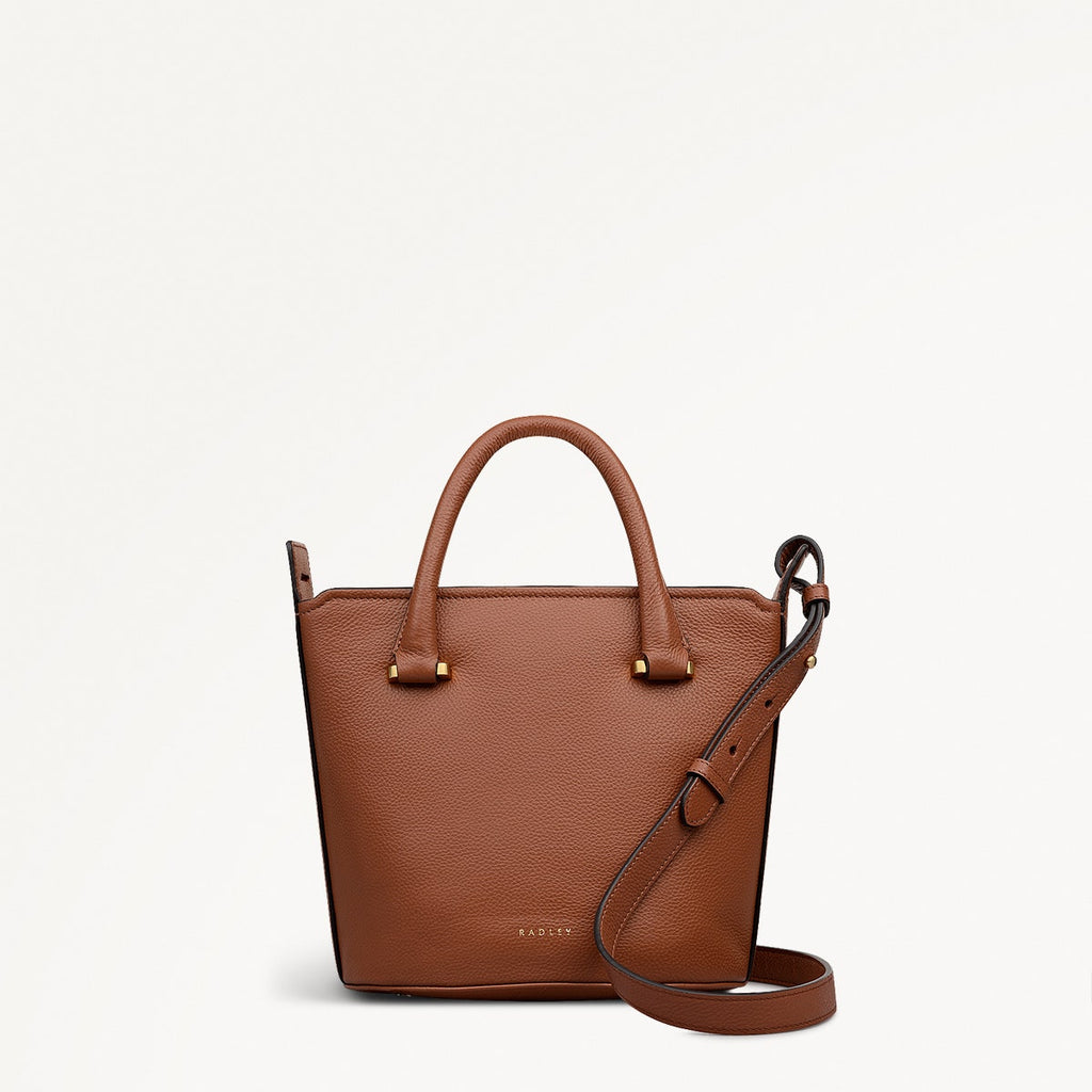 Golbourne Road Small Ziptop Grab Bag in Indus Tan - 111915