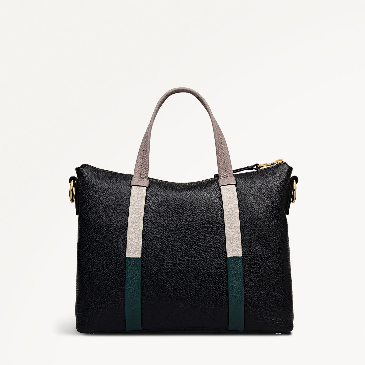 Waterloo Way Medium Ziptop Grab Black - 111916