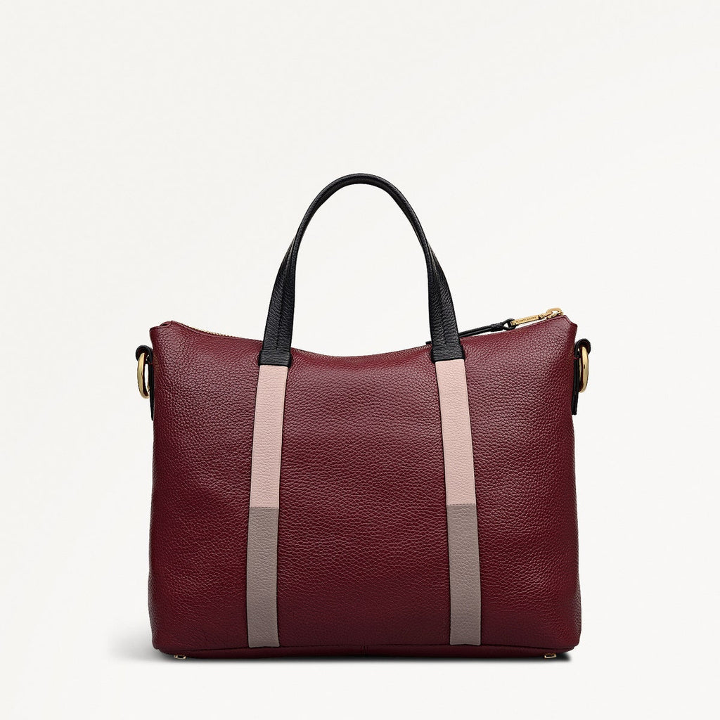 Waterloo Way Medium Ziptop Grab Merlot - 111918