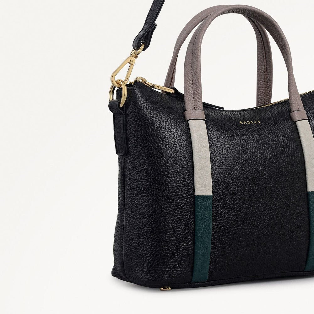 Waterloo Way Small Ziptop Grab Black - 111919