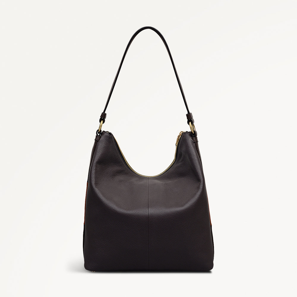 Waterloo Way Medium Ziptop Shoulder Thunder - 111926