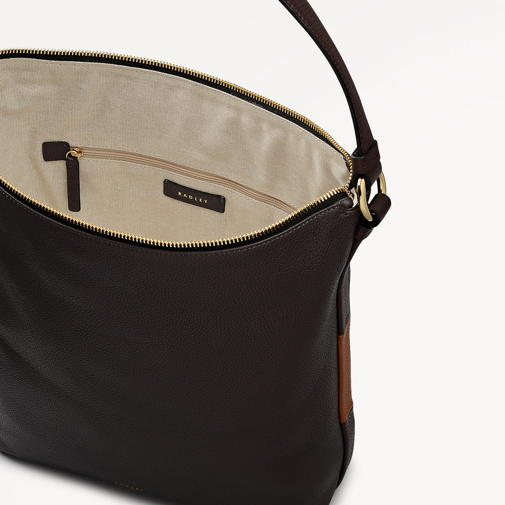 Waterloo Way Medium Ziptop Shoulder Thunder - 111926