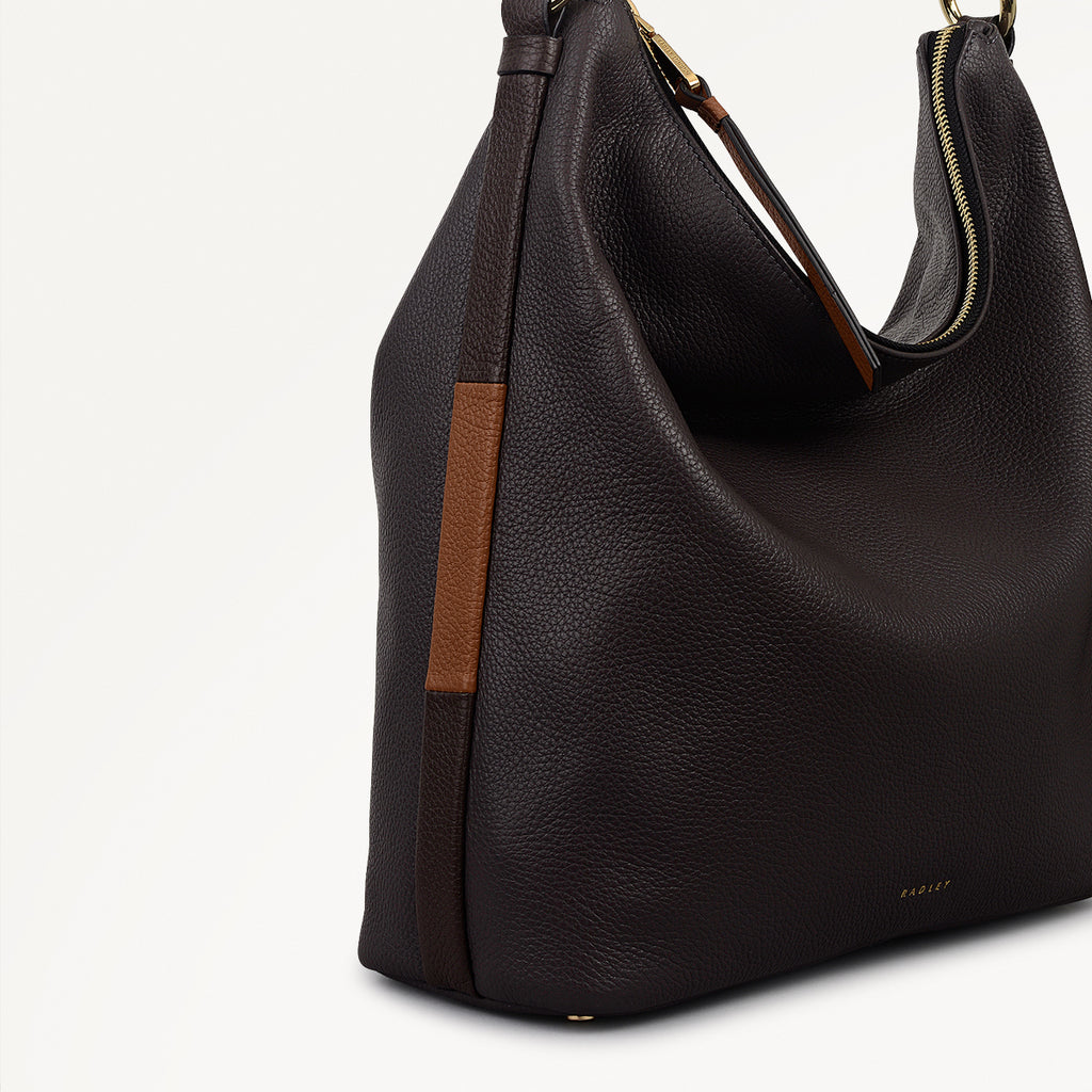 Waterloo Way Medium Ziptop Shoulder Thunder - 111926