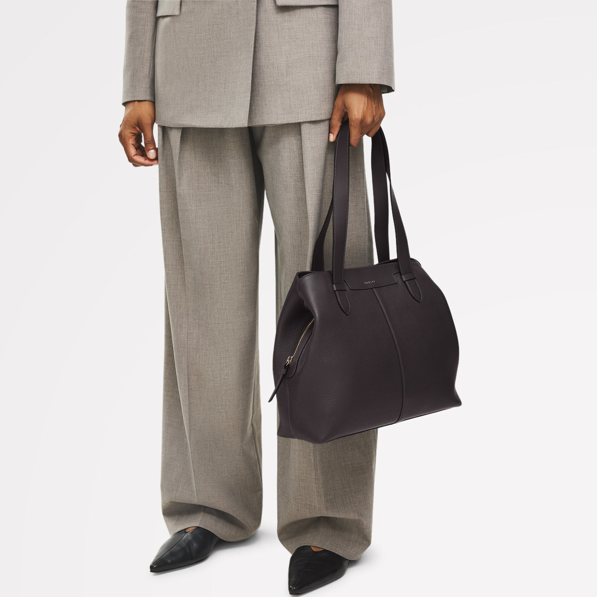 Piccardy Hill 2.0 Medium Ziptop Shoulder Thunder - 111933