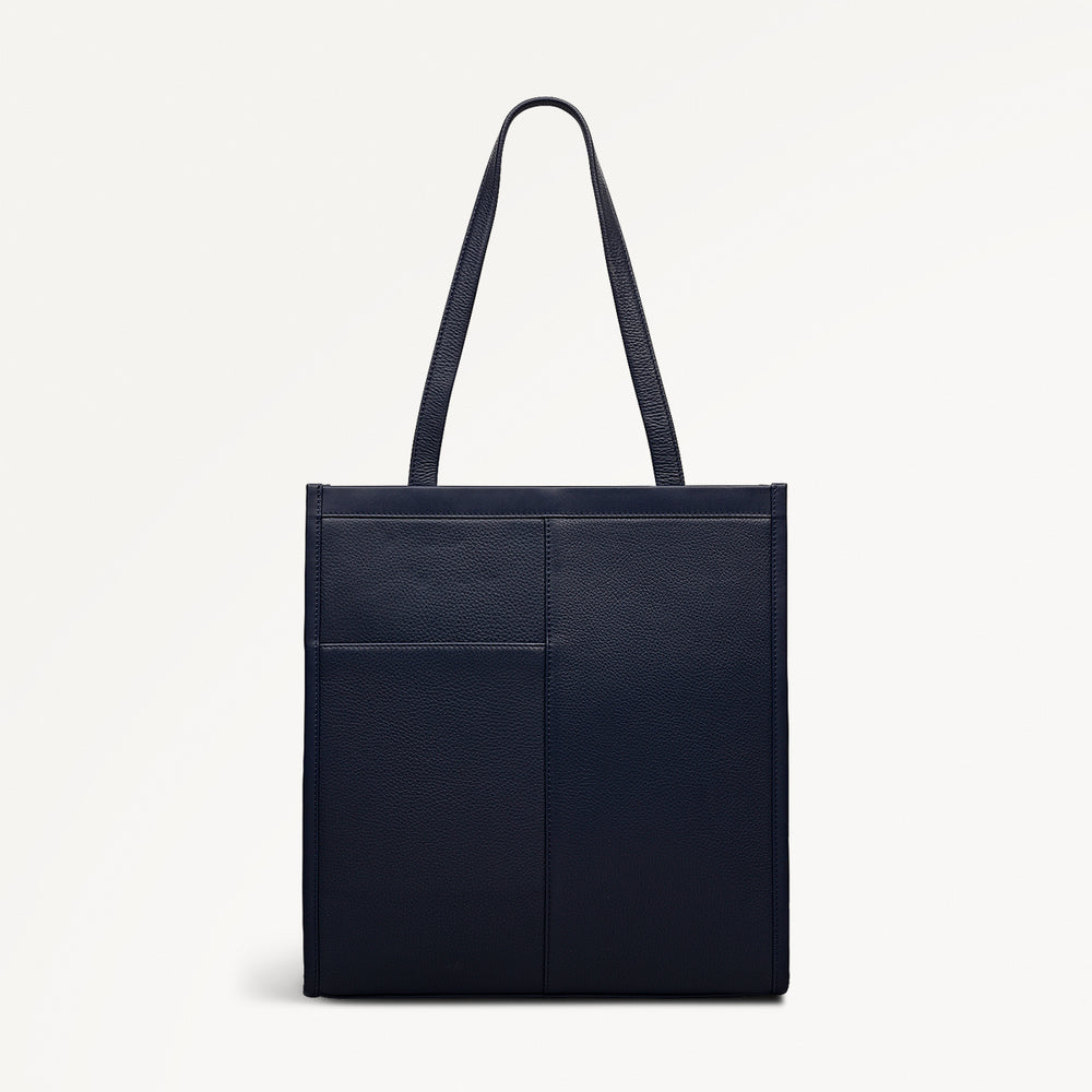 Alba Place - Logo Medium Ziptop Tote Ink - 111937