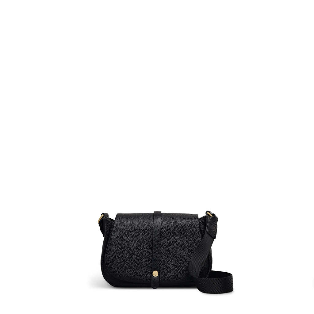 Lulworth Road Leather Mini Flapover Cross Body Bag - POHC15601