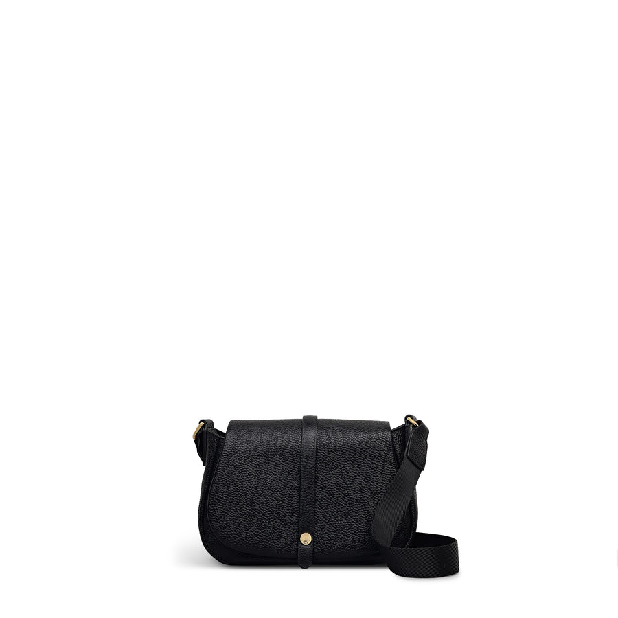 Lulworth Road Leather Mini Flapover Cross Body Bag - POHC15601