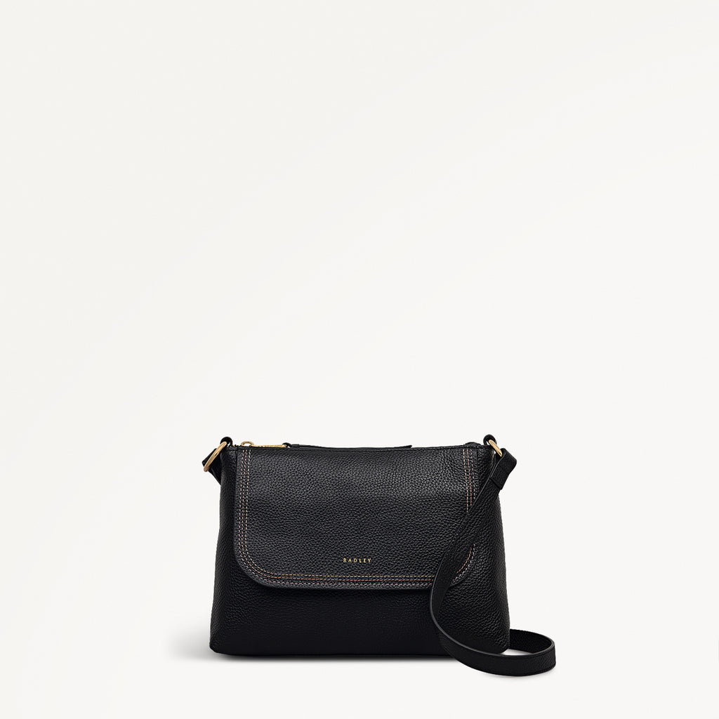 Colwyn Road Small Ziptop Cross Body Black - 111951